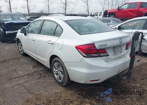 2013 Honda Civic Lx z USA, uszkodzony, nr VIN 19XFB2F5XDE047696